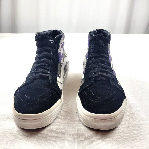 VANS Sk8-Hi Reissue 'Pop Camo' Hightops Sneakers Skate Shoes - Size W 9.5/ M 8 - Picture 4 of 9